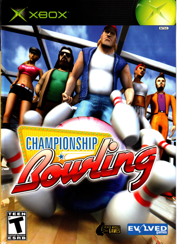 Championship Bowling box art for Xbox